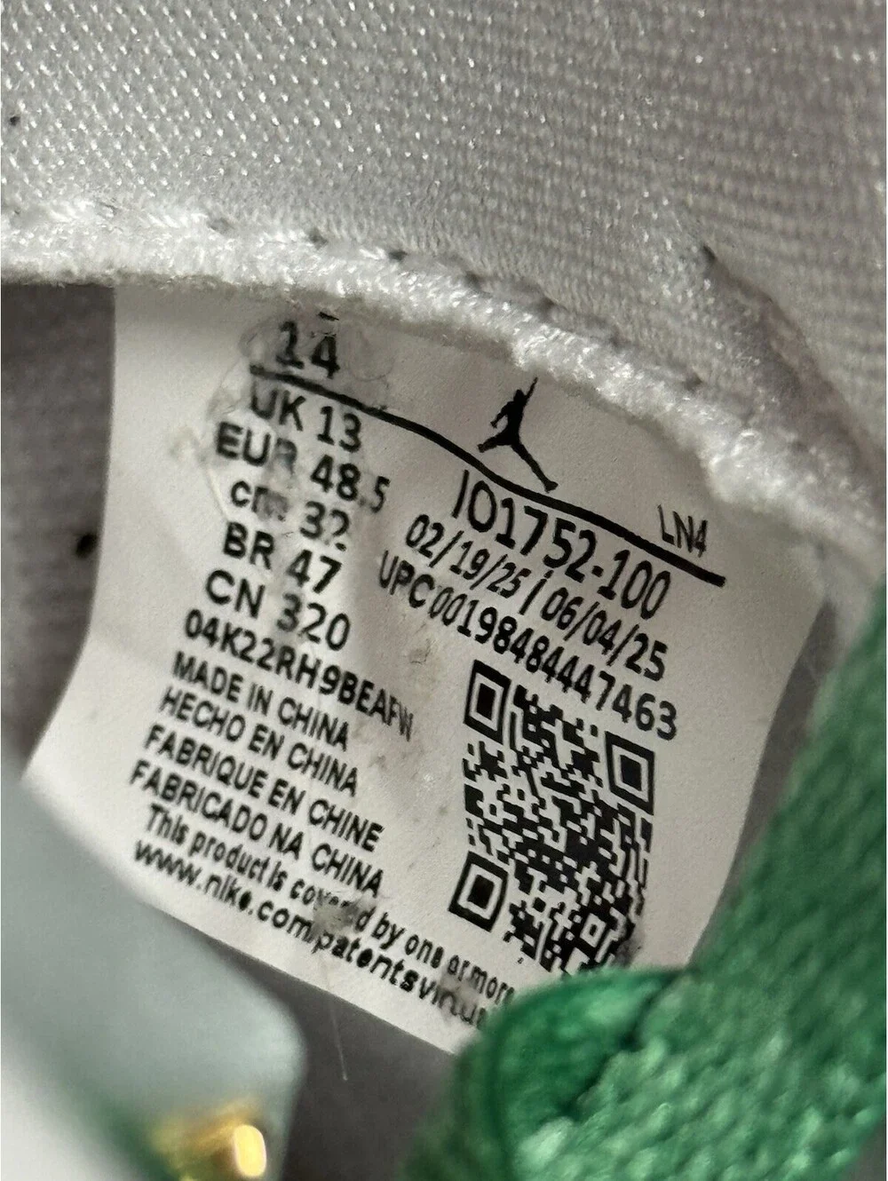 Size 14 - Air Jordan 3 Retro El Vuelo